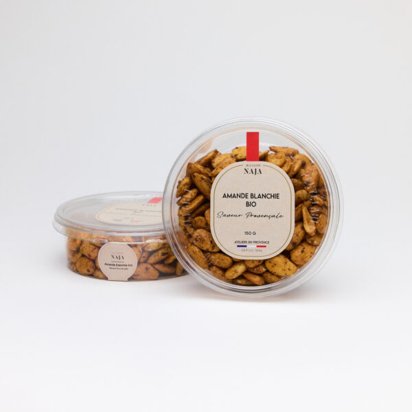 Amande bio provençale - Petite barquette 150g_