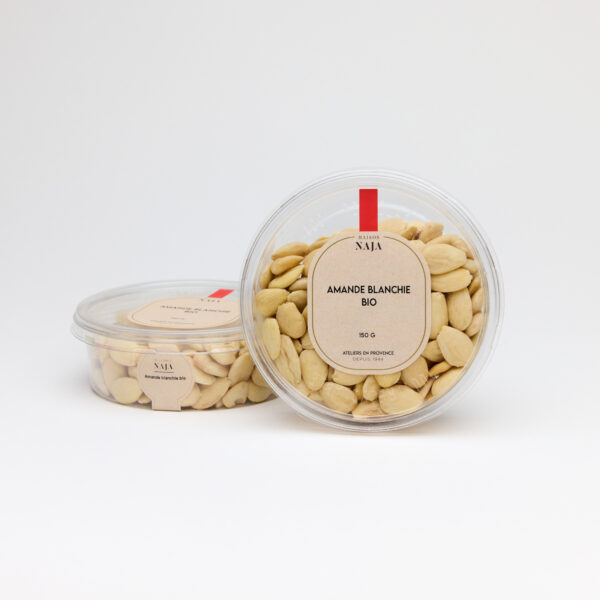 Amande blanchie bio - Petite barquette 150g_