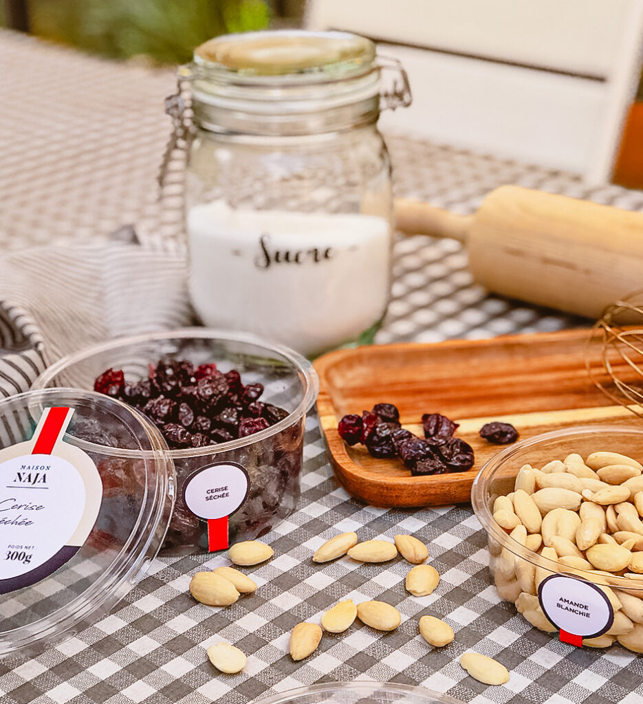 Produits pâtisserie Maison Naja