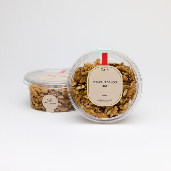 Cerneaux de noix entiers bio nature - Petite barquette 150g_