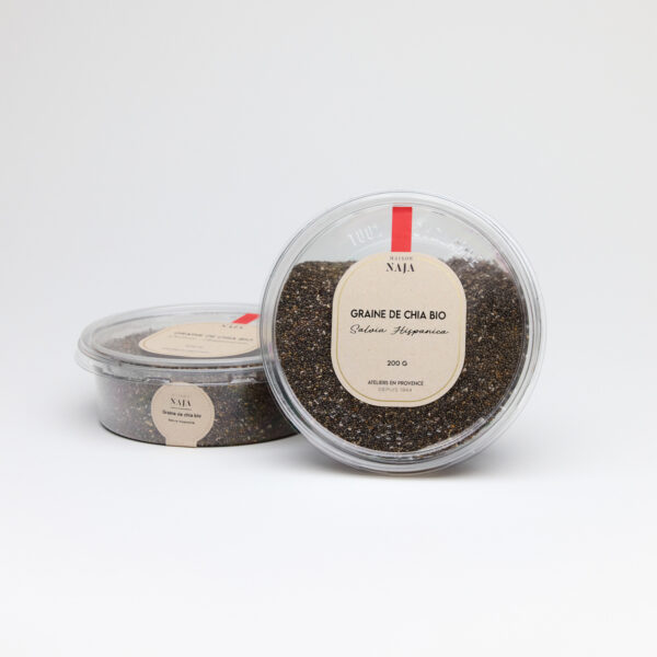 Graines de chia bio - Petite barquette 200g_