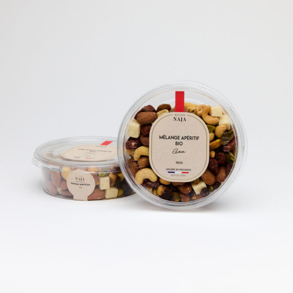 Mélange Apéritif fruits secs bio goa - Petite barquette 150g_