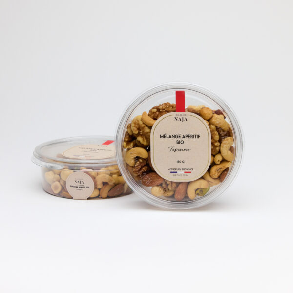 Mélange Apéritif bio toscane - Petite barquette 150g_