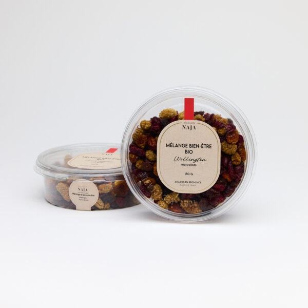 Mélange fruits secs Bien-Être bio - Wellington - Petite barquette 180g_