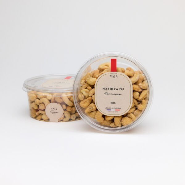 Noix de cajou parmesan - Grande barquette 230g_