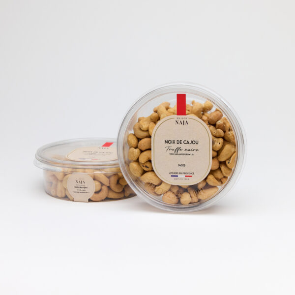 Noix de cajou truffe noire - Petite barquette 140g_