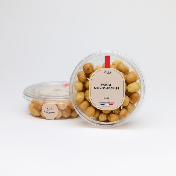 Noix de macadamia grillée salée - Petite barquette 150g_