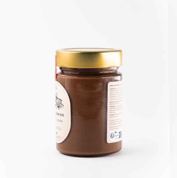 Pâte à tartiner bio noisette cacao