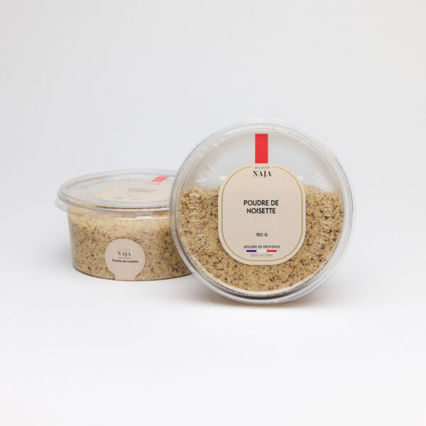 Poudre de noisette bio - Grande barquette 150g_