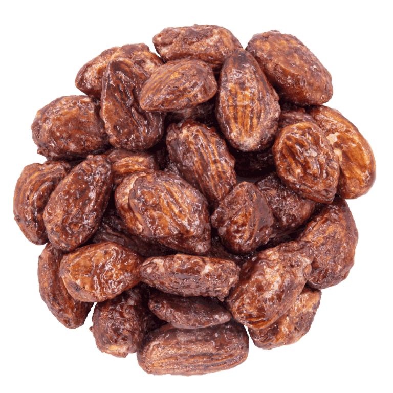 amandes bio caramélisées