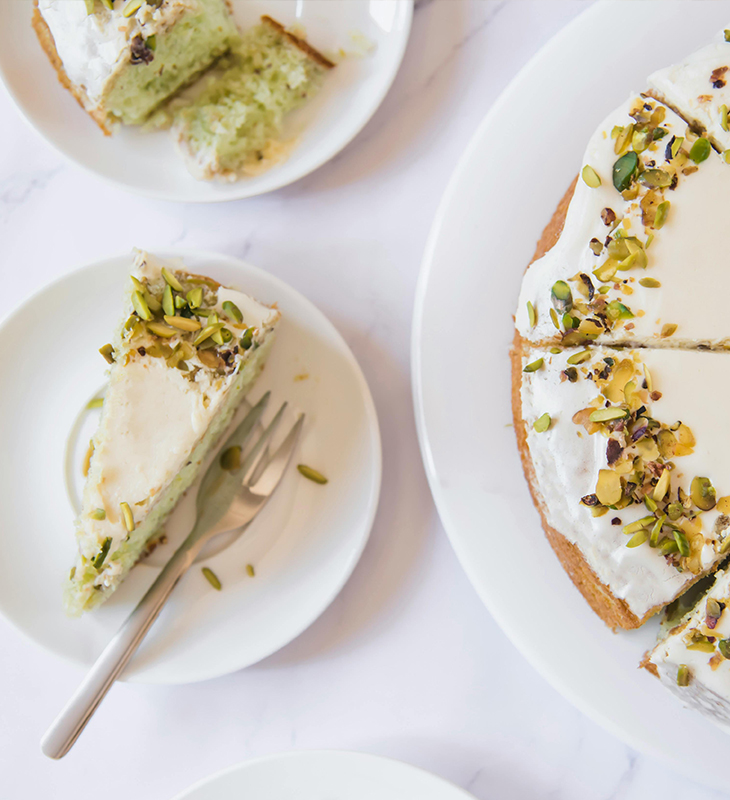 gateau pistache