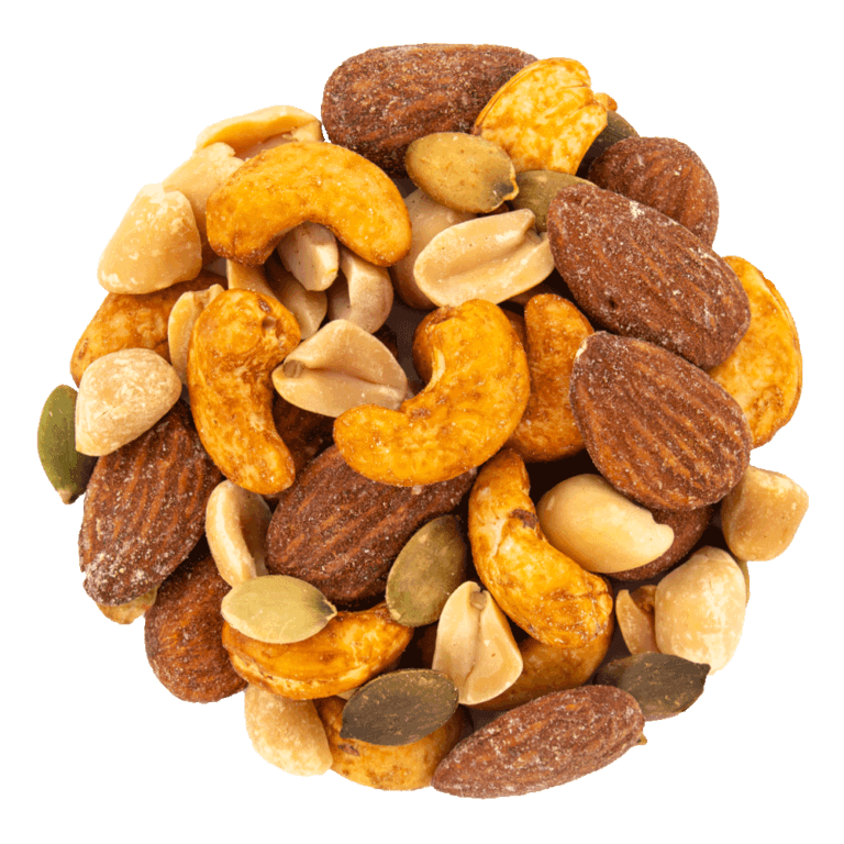 melange arachides, amandes, noix de cajou ,graines de courge et de tournesol aromatisées au tamari
