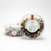 Mélange fruits secs bio pour salade avec des noisettes de France