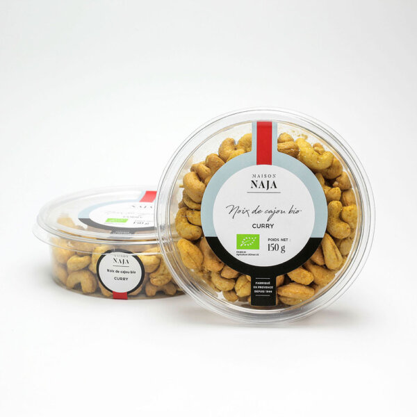 Noix de cajou bio au curry