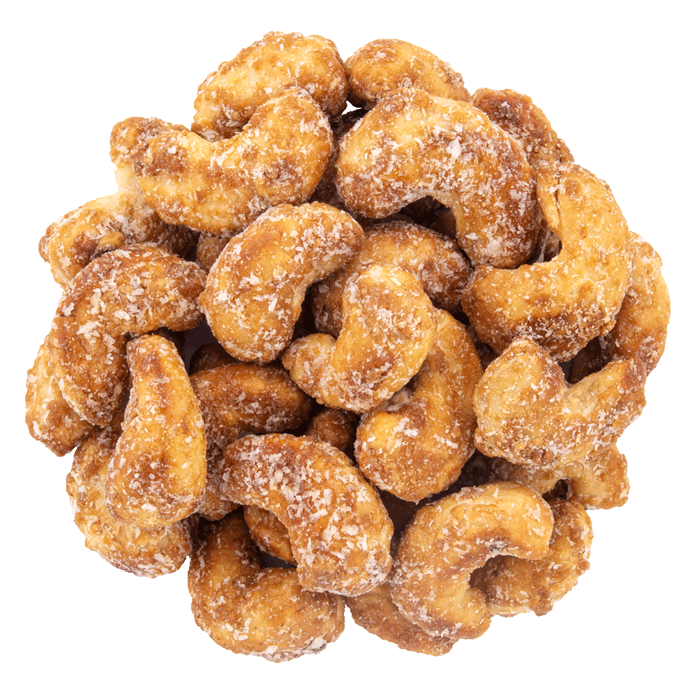 noix de cajou caramélisée noix de coco