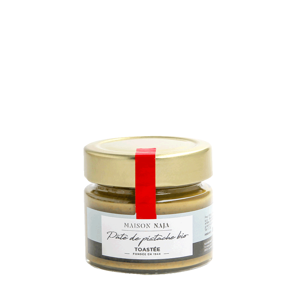 pâte de pistache toastée bio