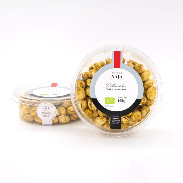 Pistache coque curry madras bio