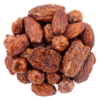 trois fruits caramélisés bio noisettes, amandes et noix de pécan