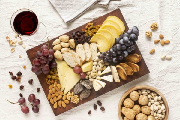 Plateau fruits secs fromage