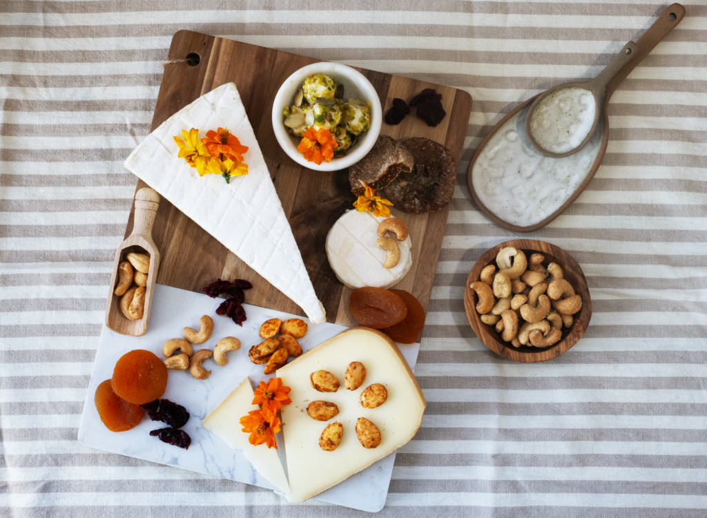 Plateau de fromage fruits secs