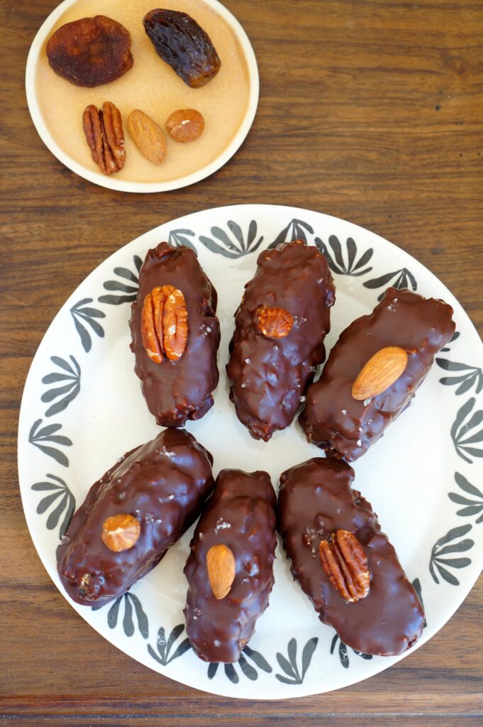Barres crues chocolat