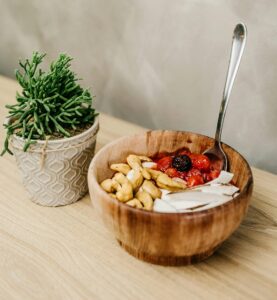 Petit déjeuner fruit secs