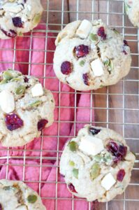 cookies cranberries courge