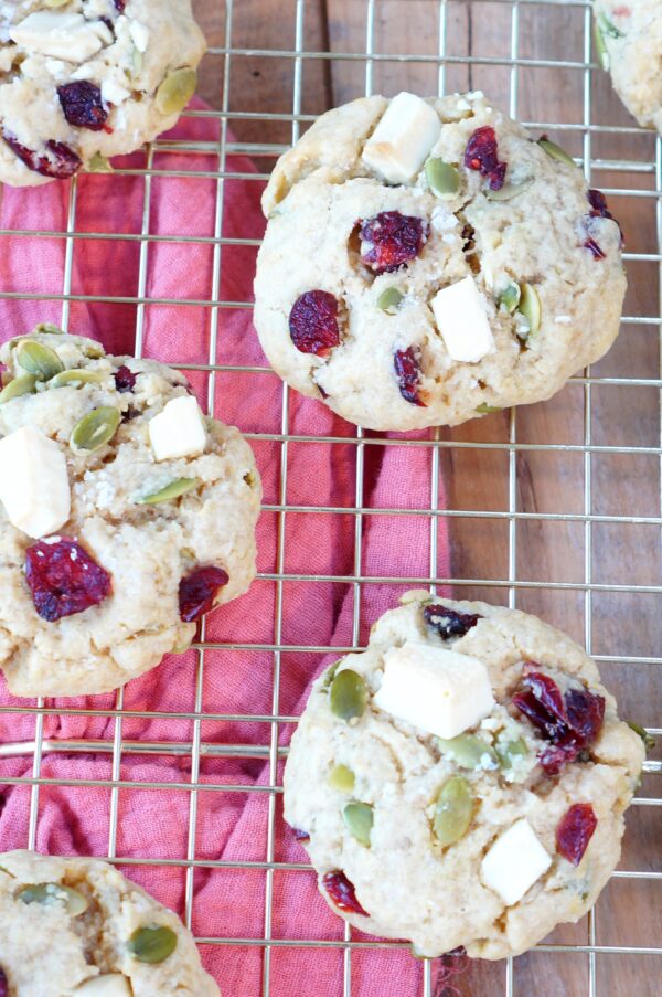 cookies cranberries courge