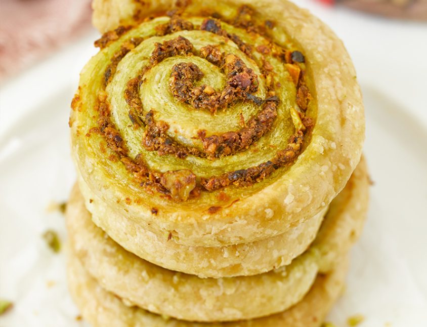 Feuilleté pistache Maison Naja