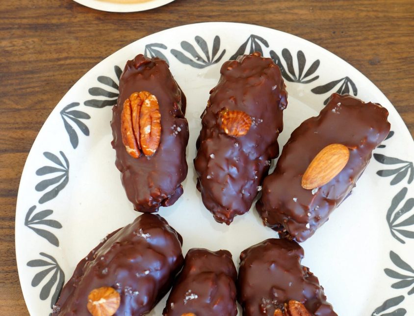 Barres crues chocolat