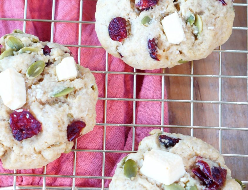 cookies cranberries courge